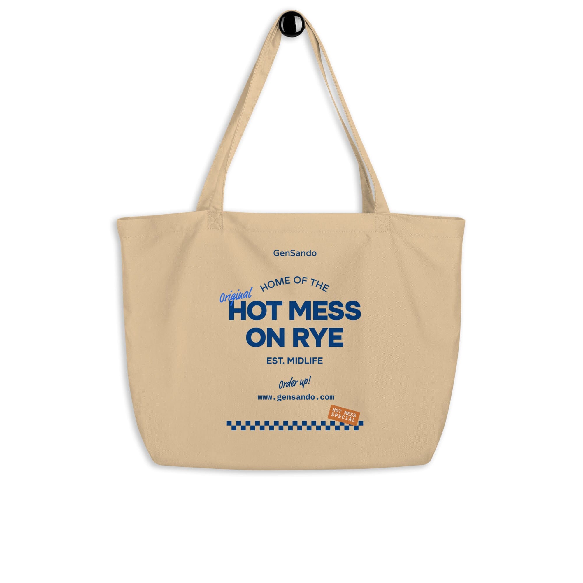 Hot Mess on Rye – Eco Tote Bag Tote GenSando 